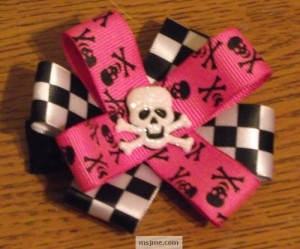 pink skull