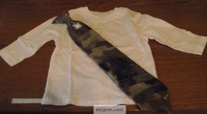 kid's tie and shirt