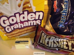smore bar ingredients