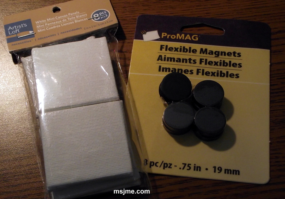 Mini Canvas Magnet | Just My Experience