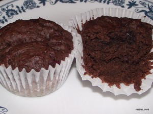 Chocolate Cherry Cupcake