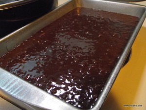 brownie batter