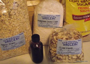 granola ingredients